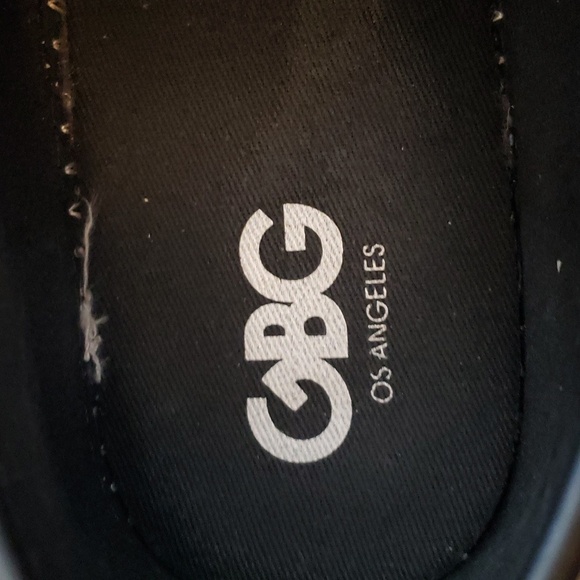 GBG Los Angeles Byrone Black Sneaker Size 10M - Picture 8 of 9